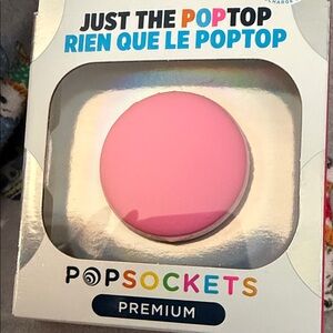 Pink PopSockets PopTop macaron top only
